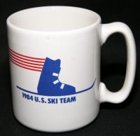 US Olympics 1984 SKI TEAM Coffee Mug